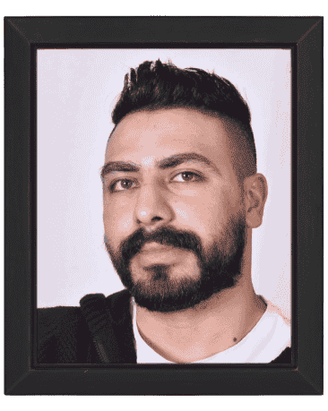 Salah Froukh - Artist Profile (Framed)