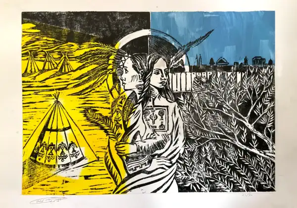 From Palestine to Standing Rock – First Limited Edition (Black and White Or Colored) by Ahmed Hmeedat
