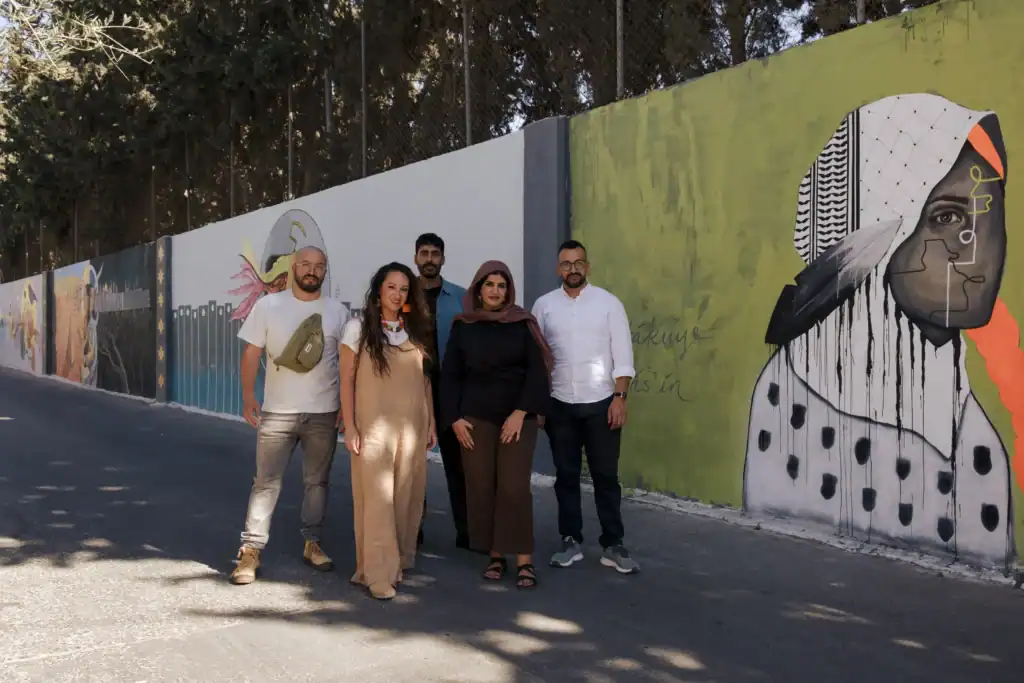 Walls of Resillence - artists group photo - (Compressed)